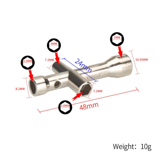 Nozzles Wrench Screw (5) - B01246 - Kingroon - ALTWAYLAB