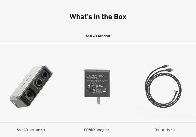 Load image into Gallery viewer, Seal 3D Scanner Standard(6) - 3DM-SEAL-SCNR-ST - 3DMakerpro - ALTWAYLAB
