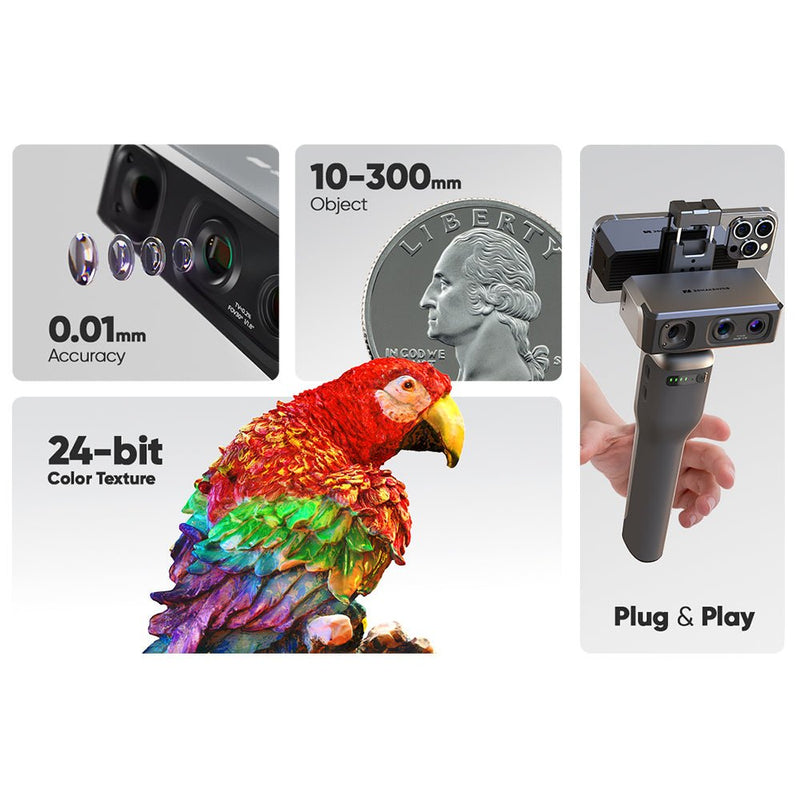 Load image into Gallery viewer, Seal 3D Scanner Standard(11) - 3DM-SEAL-SCNR-ST - 3DMakerpro - ALTWAYLAB
