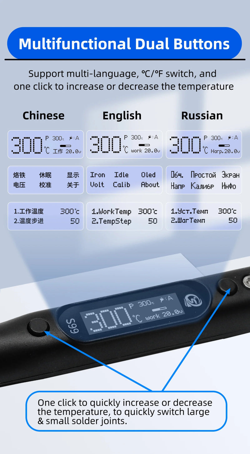 Load image into Gallery viewer, SEQURE S99 Soldering Iron S99(6) - LTS99004T - Sequre - ALTWAYLAB
