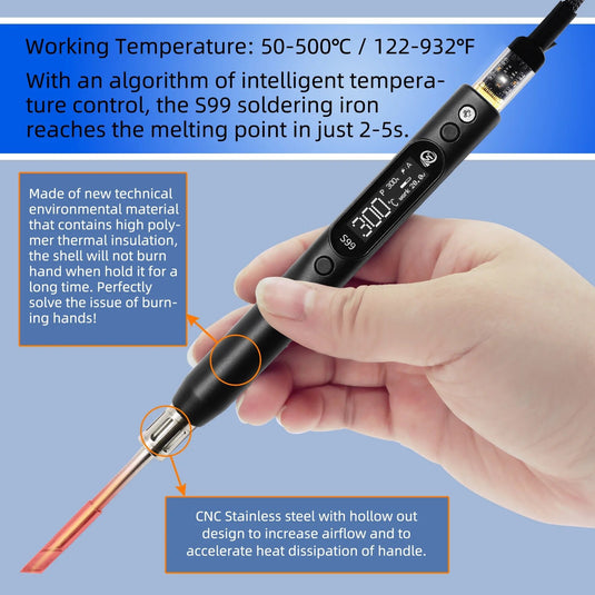 SEQURE S99 Soldering Iron S99(2) - LTS99004T - Sequre - ALTWAYLAB