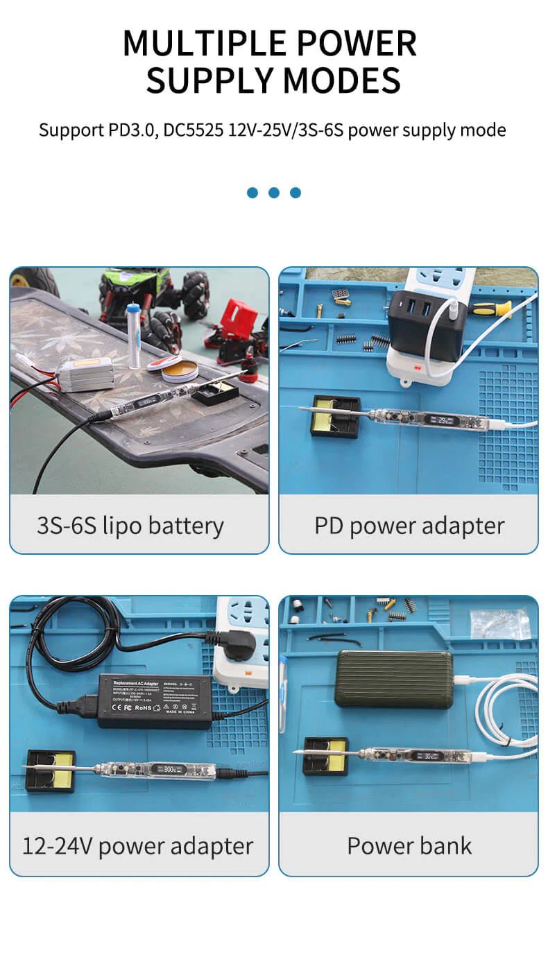 Load image into Gallery viewer, SEQURE SI012 Electric Soldering Iron PCB Black(9) - SI012TSB2HZ - Sequre - ALTWAYLAB
