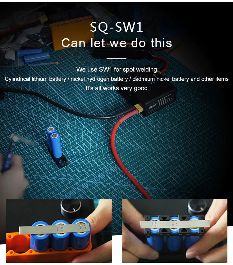 Load image into Gallery viewer, SEQURE SQ-SW1 Mini Intelligent DIY Spot Welder Package three(2) - SW0010003 - Sequre - ALTWAYLAB
