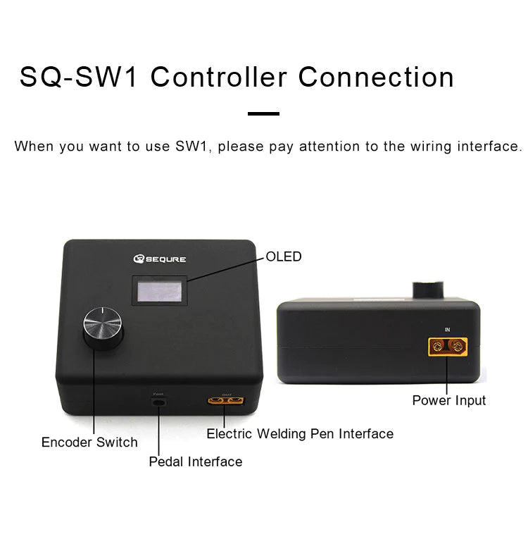 Load image into Gallery viewer, SEQURE SQ-SW1 Mini Intelligent DIY Spot Welder Package three(6) - SW0010003 - Sequre - ALTWAYLAB
