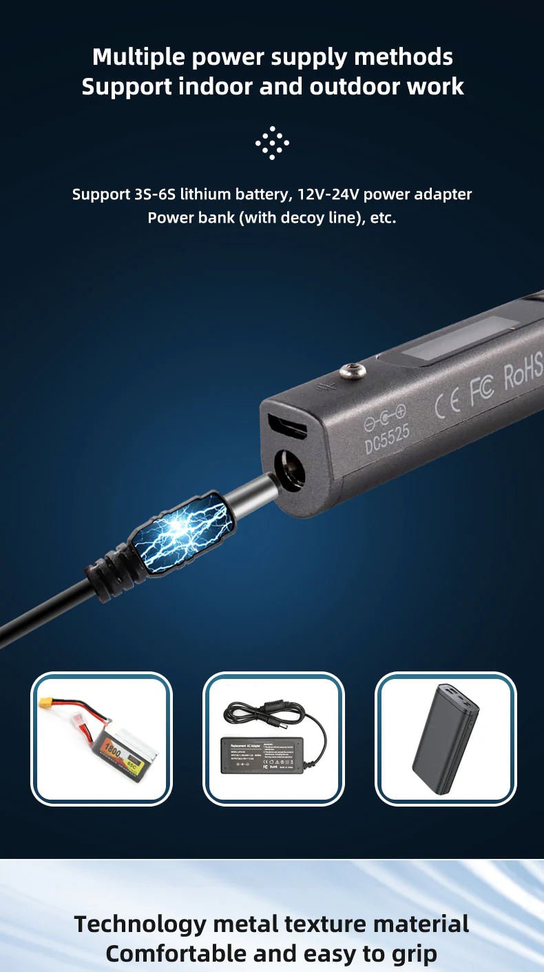 Load image into Gallery viewer, SEQURE SQ001 Portable Electric Soldering Iron Blue(7) - LT001L0B2 - Sequre - ALTWAYLAB
