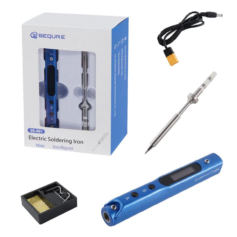 Load image into Gallery viewer, SEQURE SQ001 Portable Electric Soldering Iron Blue(16) - LT001L0B2 - Sequre - ALTWAYLAB
