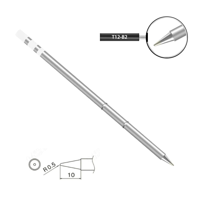 Load image into Gallery viewer, SEQURE T12 Soldering Iron Tips T12-BC2(14) - T12000BC2 - Sequre - ALTWAYLAB
