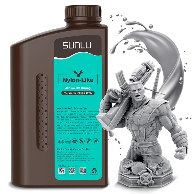 Load image into Gallery viewer, SUNLU PA-Like LCD UV-Curing Resin Dark Grey(2) - SUNPALRDH1 - SUNLU - ALTWAYLAB
