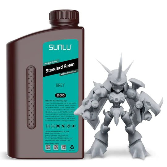 Load image into Gallery viewer, SUNLU Standard 3D Resin Grey(9) - SUNSTRH1 - SUNLU - ALTWAYLAB
