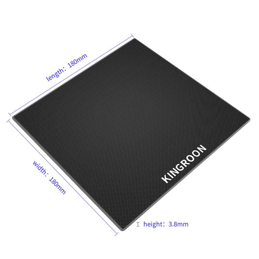 Tempered Glass Plate, Ender 3 Glass Bed, Ender 3 Pro Glass Bed 180*180mm (for Kingroon KP3S)(4) - B01300 - Kingroon - ALTWAYLAB