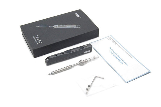 MINIWARE Mini fer à souder électrique TS100, puissance de sortie 24W MINIWARE Mini fer à souder électrique TS100, puissance de sortie 24W