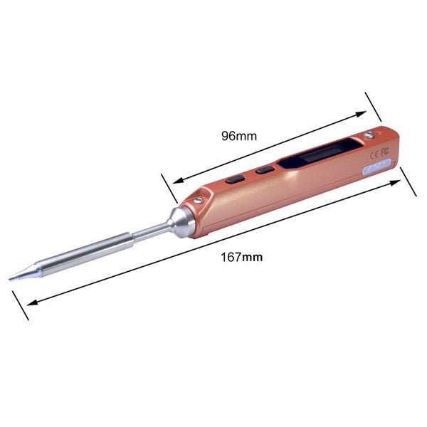 Load image into Gallery viewer, TS100 Soldering Iron TS100 (Golden) (I+BC2)(6) - MNWTS100G-SI - Miniware - ALTWAYLAB
