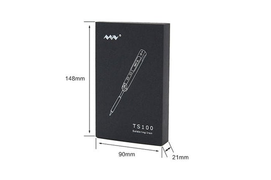 TS100 Soldering Iron TS100 (Golden) (I+BC2)(10) - MNWTS100G-SI - Miniware - ALTWAYLAB