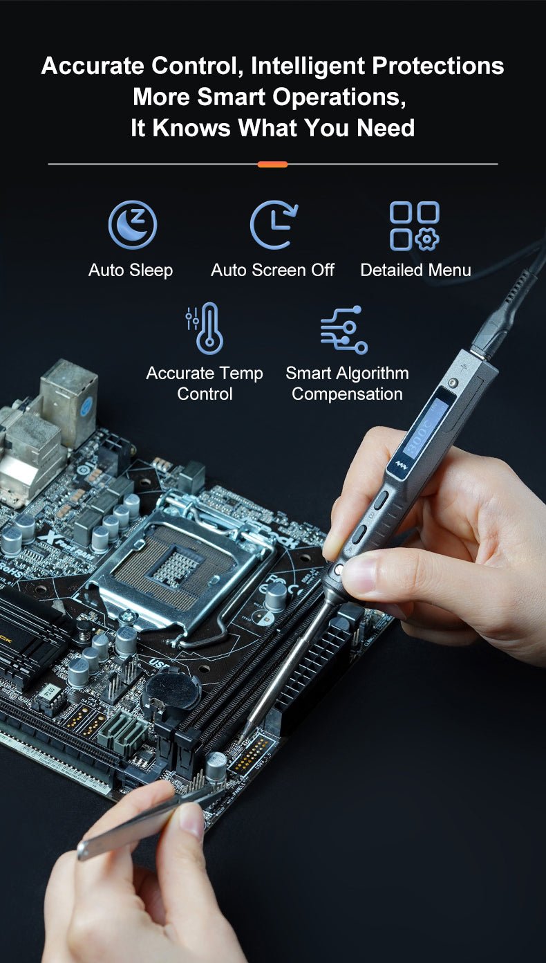 Load image into Gallery viewer, TS101 Soldering Iron TS101 (I)(20) - MNWTS101I-SI - Miniware - ALTWAYLAB
