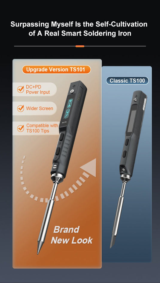 TS101 Soldering Iron TS101 (I)(16) - MNWTS101I-SI - Miniware - ALTWAYLAB