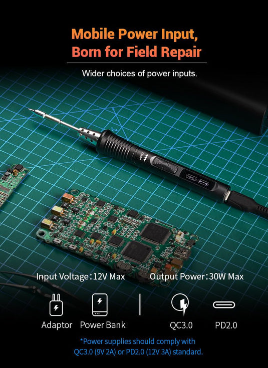 TS80P (main) Soldering Iron (10) - MNWTS80PMN-SI - Miniware - ALTWAYLAB