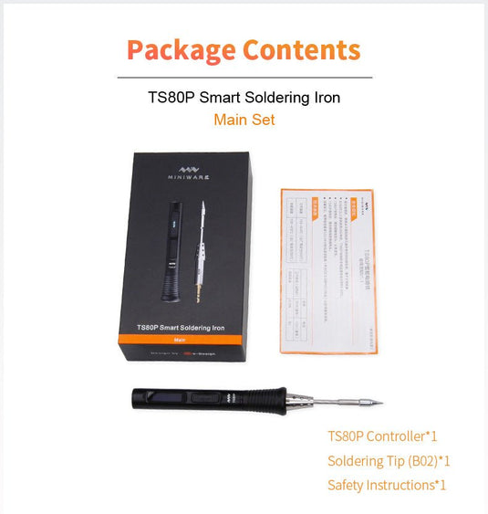 TS80P (main) Soldering Iron (17) - MNWTS80PMN-SI - Miniware - ALTWAYLAB