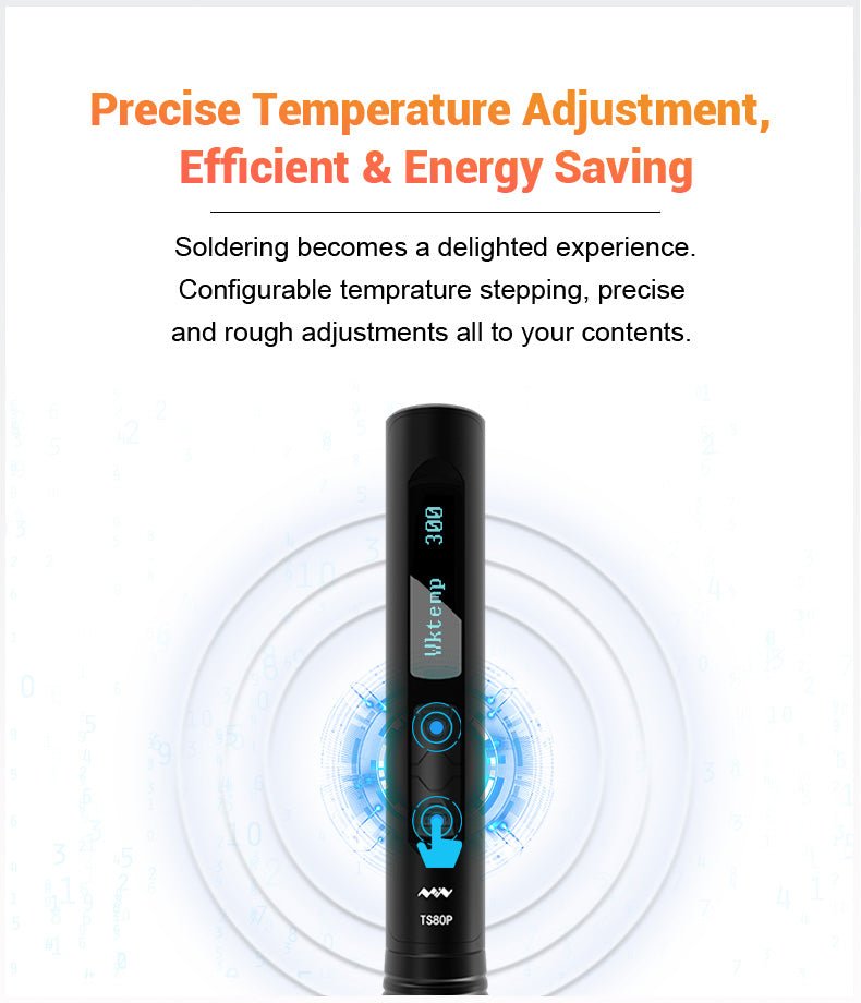 Load image into Gallery viewer, TS80P (main) Soldering Iron (13) - MNWTS80PMN-SI - Miniware - ALTWAYLAB
