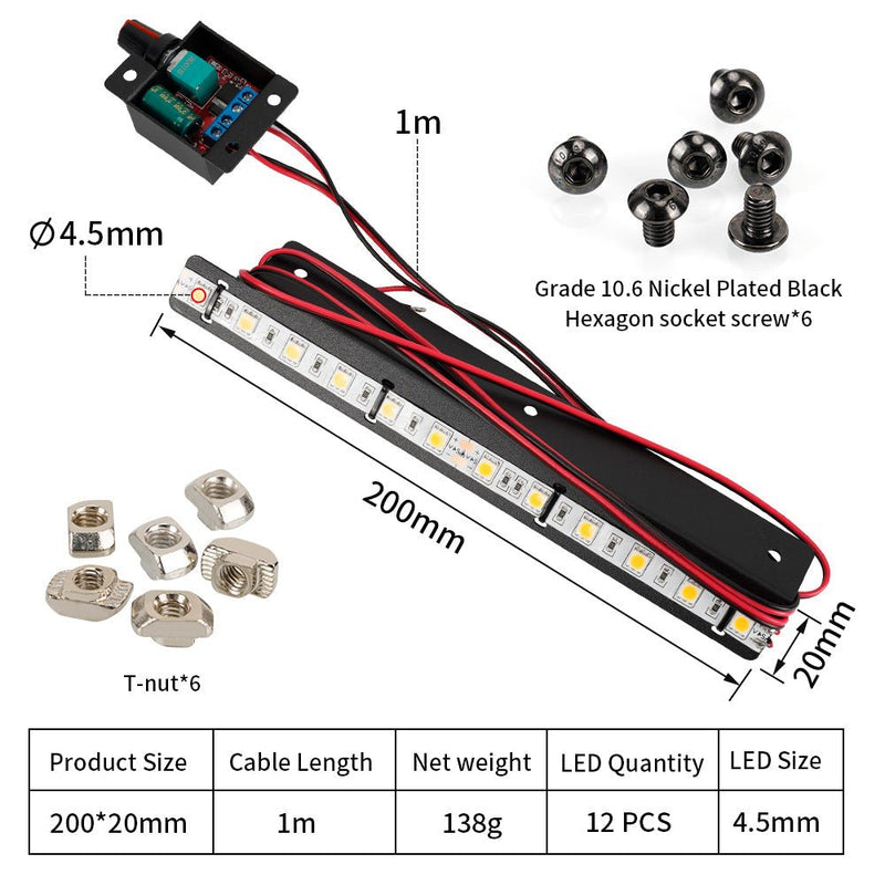 Load image into Gallery viewer, Universal LED Light Bar Upgrade Kit for 3D Printers (13) - B01911 - Kingroon - ALTWAYLAB
