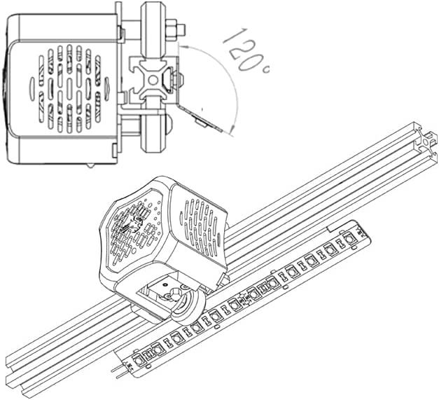 Load image into Gallery viewer, Universal LED Light Bar Upgrade Kit for 3D Printers (6) - B01911 - Kingroon - ALTWAYLAB
