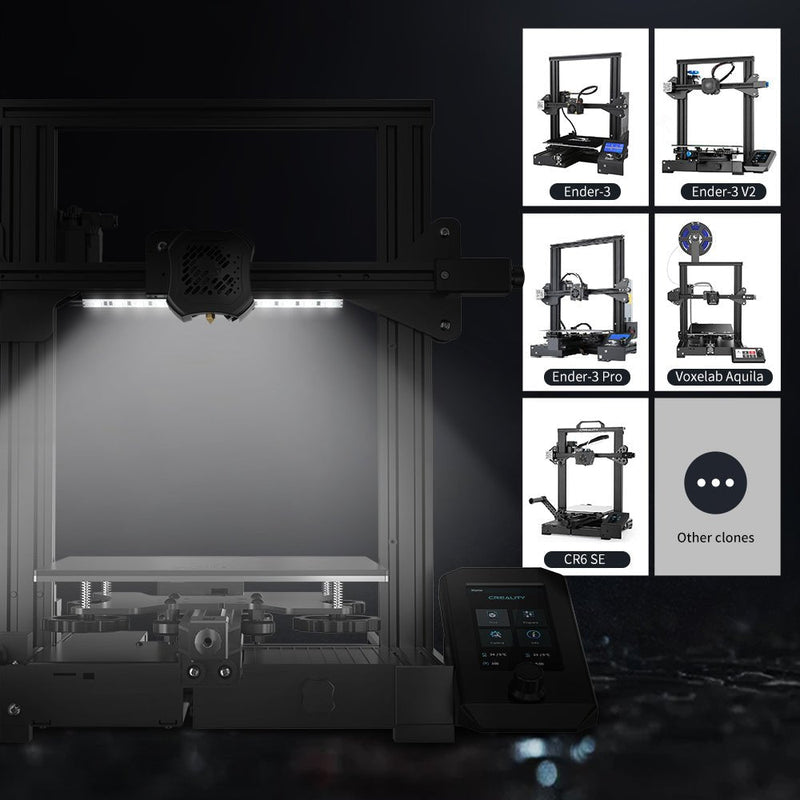 Load image into Gallery viewer, Universal LED Light Bar Upgrade Kit for 3D Printers (7) - B01911 - Kingroon - ALTWAYLAB
